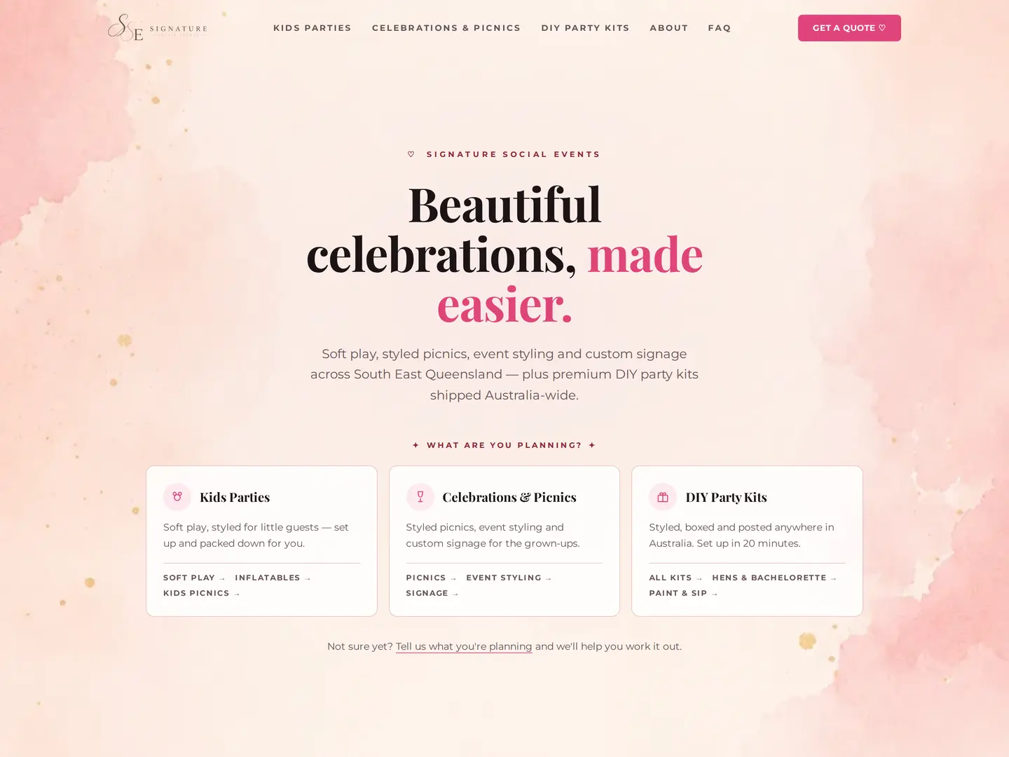 Signature Social Events