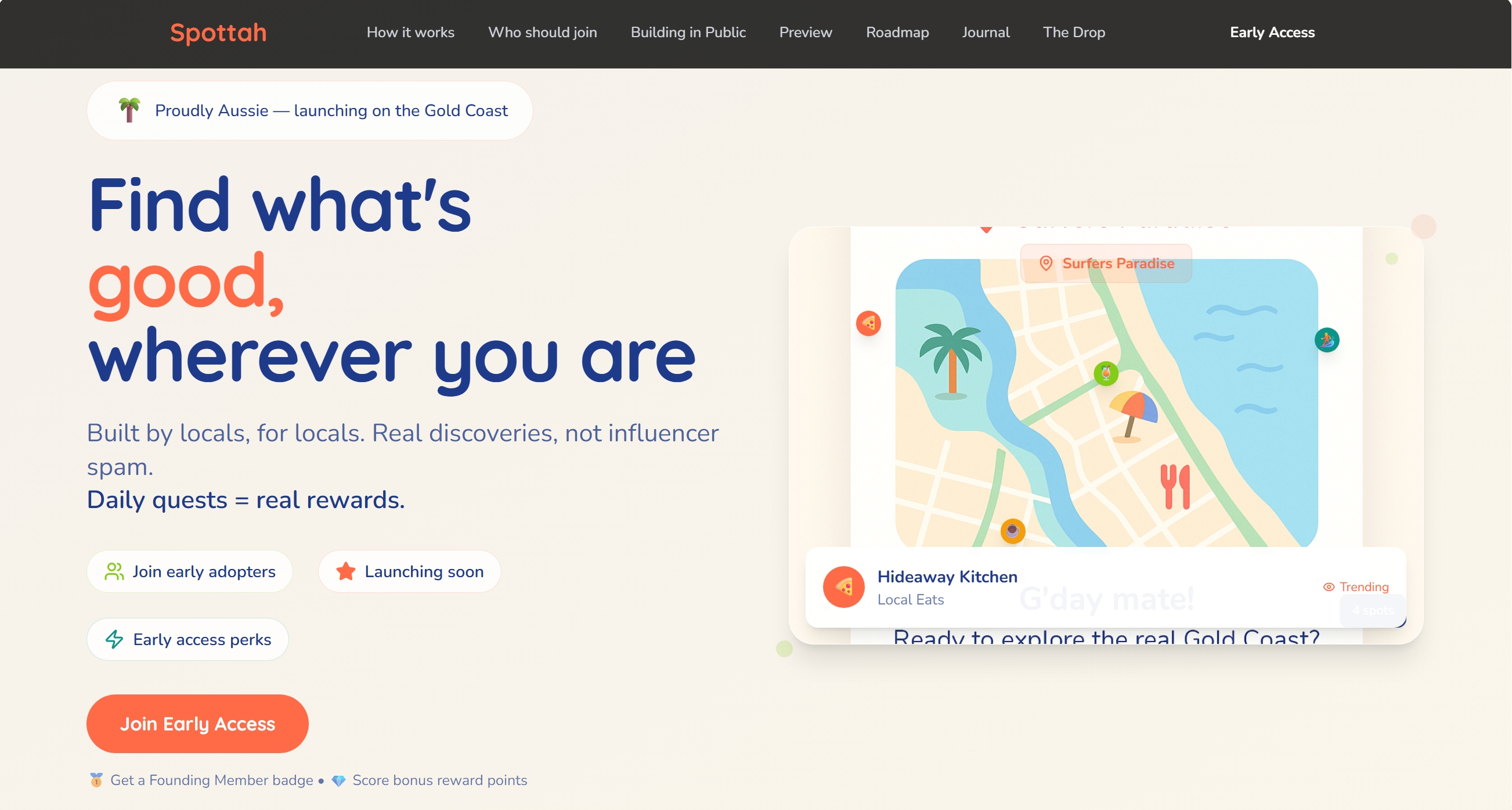 Spottah — Web App / Platform